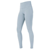 Leggings de yoga pour femmes sur mesure de haute qualité, taille haute, séchage rapide, en Spandex/Nylon, sans couture, longueur intégrale, pour fitness et exercice