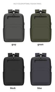 Good Quality Business Travel USB <b>Laptop</b> Backpack Waterproof Reflective Strap <b>Rucksack</b> - Product Image 4