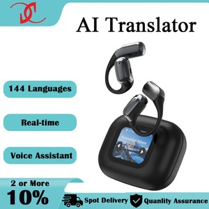 หูฟังแปลภาษาไร้สาย BT 5.3 แบบเกี่ยวหู พร้อมระบบแปลภาษาอัจฉริยะสำหรับการประชุม - Product Image 6