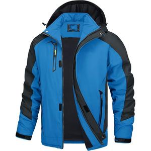 Veste de moto de luxe sur mesure pour hommes, veste en toile de haute qualité avec fermeture éclair sur le devant, col montant, taille plus, pour le printemps - Product Image 5