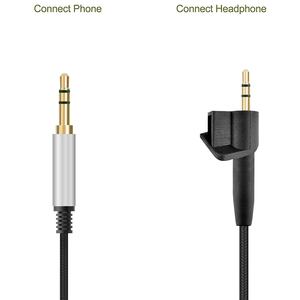 Câble <span class=keywords><strong>audio</strong></span> de remplacement AE2 compatible avec les écouteurs <span class=keywords><strong>Bose</strong></span> AE2 AE2i AE2W, cordon d'écouteurs stéréo auxiliaire de 3,5 mm à 2,5 mm - Product Image 2