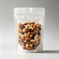 Sachet à soufflet latéral laminé PE/PET avec valve pour café, idéal pour l'emballage de grains de café torréfiés et de feuilles de thé
