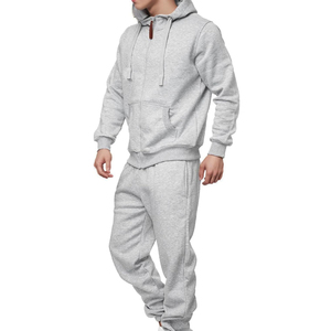 ชุดวอร์มแฟชั่นเข้ารูปสำหรับผู้ชายชุดออกกำลังกายมีซิปสวมใส่สบาย - Product Image 5