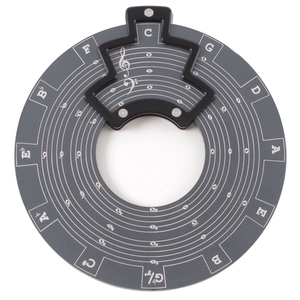 Outil d'accord musical noir en alliage d'aluminium pour guitare/basse/<span class=keywords><strong>violon</strong></span>/ukulélé, accessoire d'apprentissage de la théorie musicale RMT-A3P - Product Image 2