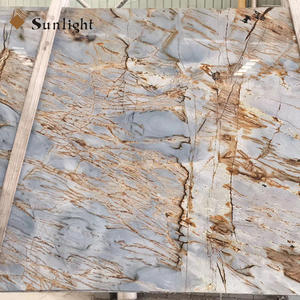 Превосходный выбор, ониксовая голубая мраморная плитка в римском стиле/Шарообразная натуральная плитка, ониксовый синий мрамор для гостиничного проекта - Product Image 4