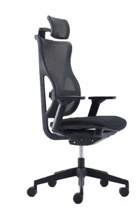 Silla de oficina giratoria ergonómica moderna y cómoda con asiento de malla ahuecado, silla de oficina ejecutiva para ordenador - Product Image 2
