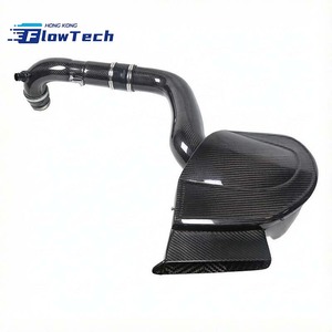 ระบบไอดีคาร์บอนไฟเบอร์แบบแห้ง Pre-Preg สำหรับ VW Golf MK5 GTI MK6 R Audi A3 S3 EA113 2.0T FSI – ตัวกรองแบบไหลสูง - Product Image 2