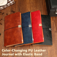 Produit Tendance 2027 : Carnet en Cuir Portable avec Impression Sérigraphiée Personnalisable et Feuilles Écologiques pour Professionnels