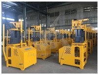 Machine manuelle de fabrication de briques en béton de production chinoise