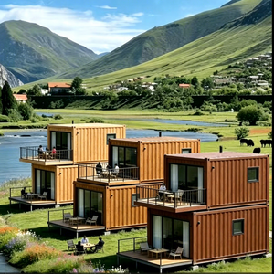 บ้านสำนักงานเคลื่อนที่แบบตู้คอนเทนเนอร์ ห้องพักคนงาน ทนไฟ โครงสร้างเหล็กเบา ห้องกิจกรรม ประกอบง่าย รวดเร็ว รุ่น LCL รับประกัน 5+ ปี - Product Image 5