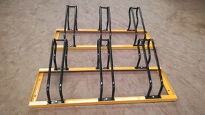 Porte-vélos en acier inoxydable ou en peinture, panier de rangement avant pour vélo - Product Image 3