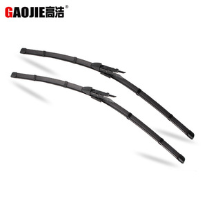 Limpiaparabrisas sin marco para Bmw Serie 5 E60 E61 2004 2010, goma sintética frontal, ángulo de raspado de 180 grados - Product Image 2