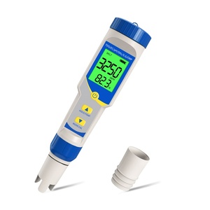 YIERYI Caneta Testadora Digital de Água para Piscina 7 em 1 PH/EC/TDS/Salinidade/ORP/S.G./Medidor de Temperatura com Luz de Fundo para Piscinas, Aquários e Spas - Product Image 1