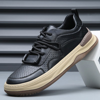 Nouvelles chaussures de sport pour hommes, chaussures de course sportives OEM, chaussures décontractées en cuir pour hommes