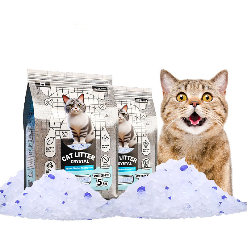 Cat Litter Crystals Bulk Ultra Absorbent Silica Gel for