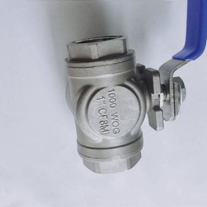 T Type 3 Way Stainless Steel Ball for Piping - Product Image 4