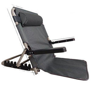 Sillón plegable de metal moderno para exteriores para uso en el parque, silla de algodón de calidad para almuerzo de playa y oficina, éxito de ventas para comercio exterior - Product Image 1