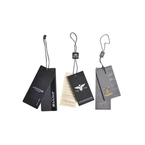 Factory <strong>Custom</strong> <strong>Hang</strong> <strong>Tag</strong> Brand Label Eco-friendly Hangtag Customized Name Swing <strong>Hang</strong> Clothing <strong>Tags</strong> for Garment - Product Image 5