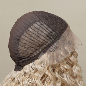 Pelucas de encaje frontal para mujer, pelo sintético largo estilo princesa <span class=keywords><strong>vikinga</strong></span> para fiesta de Cosplay - Product Image 5