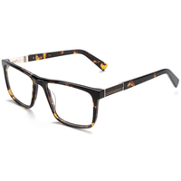 Monture de lunettes rectangulaire Elan Optical YB7302, meilleure vente, pour homme, monture intégrale en acétate, lunettes optiques sans peinture, écologiques
