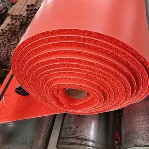 De la bobina del PVC Mat rollo estera del piso de la bobina del PVC/bucle alfombra para el hogar y uso comercial