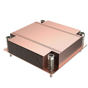 Coolserver V11 CPU Cooler Radiator 25mm Height Cooling <b>Fan</b> Ultra-thin HTPC/ITX All-in-one for LGA1700 Case Radiato - Product Image 1