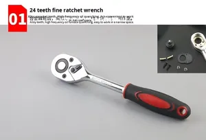 <span class=keywords><strong>80PCS</strong></span> đa chức năng hộ gia đình công cụ thiết lập bao gồm phần cứng chế biến gỗ bảo trì dụng cụ cầm tay - Product Image 4