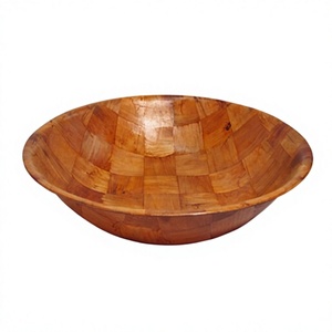 Vintage Designer Handmade Eco-Friendly Acacia Wood Salad Serving Bowl Polished Customized Home Hotel Restaurant Wedding Party BS - Product Image 3