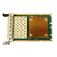 Adaptateur de serveur Ethernet 10G, puce Intel XL710-BM1, OCP3.0, 4 ports SFP+, carte réseau à fibre optique pour le stockage
