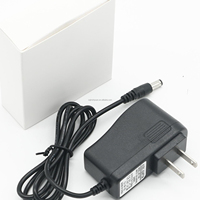 Adaptateur secteur mural compact 12V 0,5A 6W AC/DC 100-240V avec prise US, transformateur chargeur pour LED, CCTV, routeur, adaptateur d'alimentation 12V 0,5A