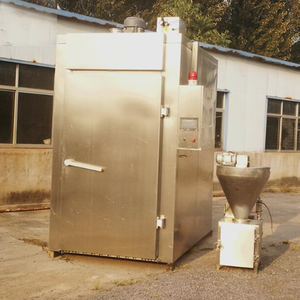 Ahumador Automático para Pollo, Horno para Ahumar Pierna de Cerdo, Ahumador Industrial de Carne con Motor y Rodamientos de Acero Inoxidable 304 - Product Image 1