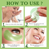 En gros Hydrogel Eye Patch Bio Combat Les Rides Enlever Les Cernes Sous Les Yeux Puffy Matcha Hydrogel Masque Pour Les Yeux