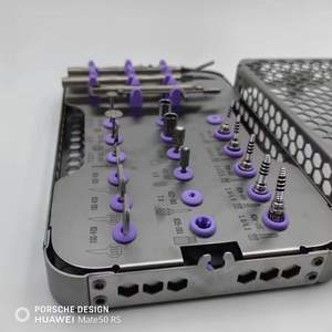 Le fabbriche cinesi forniscono kit di strumenti dentali, set di strumenti chirurgici dentali ed espansori ossei in acciaio. - Product Image 4