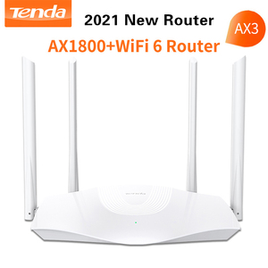 Router Gigabit <span class=keywords><strong>WiFi</strong></span> 6 Tenda AX1800 <span class=keywords><strong>AX3</strong></span> 3000Mbps Inalámbrico de Doble Banda 2.4/5G OFDMA MU-MIMO IPv6 Seguridad con Router de Alimentación - Product Image 2