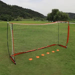 Katlanabilir eğitim futbol gol açık futbol için 12*6 net açılır