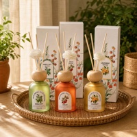 Diffuseur de parfum de luxe 200 ml Feuille de Tomate pour la maison, chambre, salon, hôtel, spa, aromathérapie, huile essentielle