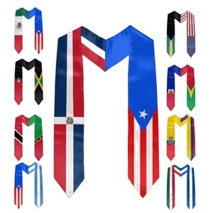 Bufanda de Graduación de Poliéster y Algodón de Alta Calidad para Adultos, Sublimada, Precio de Fábrica al por Mayor - Product Image 1