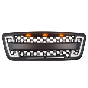 Grille de pare-chocs avant de style Spedking Raptor avec <span class=keywords><strong>calandre</strong></span> clignotante à LED pour <span class=keywords><strong>calandre</strong></span> de voiture <span class=keywords><strong>Ford</strong></span> F150 2004-2008 - Product Image 4