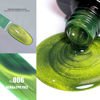 YDC Gel UV Transparent Léger à Attraction Magnétique Précise Effet Œil de Chat Satiné Écologique Séchage Rapide 30s 12ml/15ml/30ml