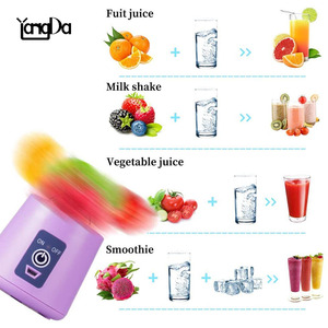 Licuadora Portátil Eléctrica para Deportes al Aire Libre, 380 ml, para Hacer Smoothies y Batidos con Hielo - Product Image 5