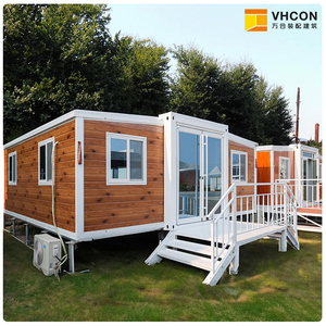 Maisons modulaires préfabriquées de luxe, Casas Prefabricadas, maison pliable et extensible de 20 <span class=keywords><strong>pieds</strong></span>, conteneur portable de 40 <span class=keywords><strong>pieds</strong></span> avec 3 chambres - Product Image 3