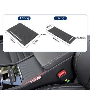 Pour Volkswagen Skoda Superb 2009-2015 accessoires de voiture intérieur Console <span class=keywords><strong>centrale</strong></span> rouleau store obturateur boisson eau support de verre couverture - Product Image 5