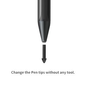 Stylet pour <span class=keywords><strong>Lenovo</strong></span> Xiaoxin Pad Pro 11,5 pouces <span class=keywords><strong>TB</strong></span>-J706F, stylet rechargeable avec sensibilité à la pression, noir - Product Image 3