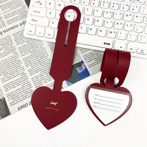 ป้ายติดกระเป๋าเดินทางหนัง PU แบบกำหนดเอง พร้อมแถบกันหาย ป้ายชื่อสำหรับบอร์ดดิ้งพาส ลายตัวอักษร - Product Image 4