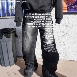 <span class=keywords><strong>Jeans</strong></span> da <span class=keywords><strong>Uomo</strong></span> Personalizzati con Stampa, Denim <span class=keywords><strong>Baggy</strong></span> Streetwear, Grafica All-Over, Gamba Dritta, Stile Hip Hop Vintage - Product Image 3