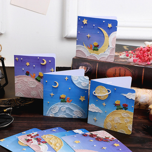 Cartolina Stampata per Natale e Anniversari, Biglietto Personalizzato su Carta Offset con Busta per Auguri <span class=keywords><strong>di</strong></span> <span class=keywords><strong>Compleanno</strong></span> - Product Image 2