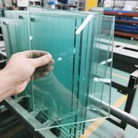 Vidrio Laminado Templado Reflejante y Resistente, con Patrón Tintado, Ecológico, para Muro Cortina, de Alta Resistencia, para Exteriores y Hospitales