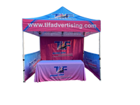 Fabricant de tentes extérieures pliantes 10X20 personnalisées avec logo pour application intérieure