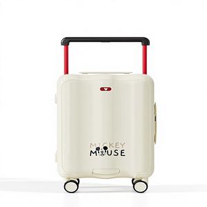 <span class=keywords><strong>Valise</strong></span> rigide en néoprène DTAx pour bagages authentiques, 20 pouces, unisexe, 2025, nouveau modèle de dessin animé, spinner, mot de passe, poignée télescopique large, 24 pouces - Product Image 1