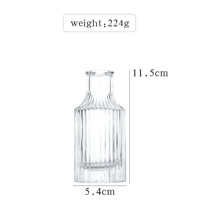 Vente en gros de flacons diffuseurs en verre côtelé de 150 ml, vides, pour huiles aromatiques et parfums d'ambiance, avec logo personnalisé